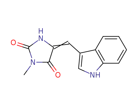 5-(1H-Indol-3-ylmethylene)-3-methylimidazolidine-2,4-dione