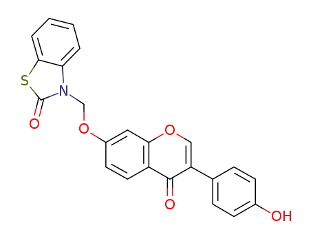 daidzein 7-N-(2"(3"H)-benzothiazolonyl)methyl ether
