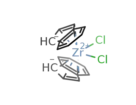Molecular Structure of 12148-49-1 (DICHLOROBIS(INDENYL)ZIRCONIUM(IV))