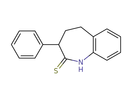 3-phenyl-1,3,4,5-tetrahydro-benzo[b]azepine-2-thione