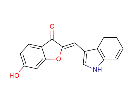 (2Z)-6-hydroxy-2-(1H-indol-3-ylmethylene)-1-benzofuran-3(2H)-one