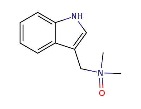 1-(1H-indol-3-yl)-N,N-dimethylmethanamine oxide
