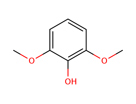 91-10-1,2,6-Dimethoxyphenol,1,3-Dimethoxy-2-hydroxybenzene;2,6-Dimethoxyphenol;2-Hydroxy-1,3-dimethoxybenzene;Pyrogallol 1,3-dimethylether;Syringol;