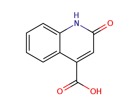 Molecular Structure of 15733-89-8 (2-Hydroxy-4-quinolincarboxylic acid)