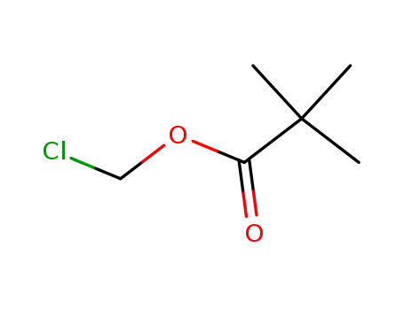 Molecular Structure of 18997-19-8 (Chloromethyl pivalate)