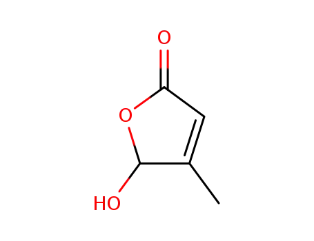 Molecular Structure of 40834-42-2 (5-HYDROXY-4-METHYL-2(5H)FURANONE)