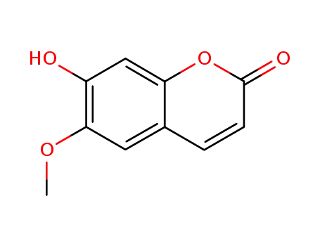 Molecular Structure of 92-61-5 (Scopoletin)