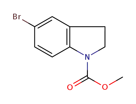 5-bromo-1-carbomethoxyindoline
