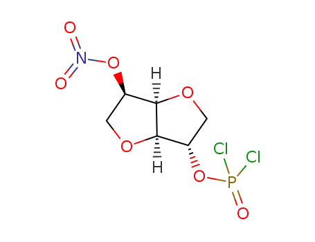(5-O-nitro-1,4:3,6-dianhydro-D-sorbit-2-yl) phosphorodichloridate