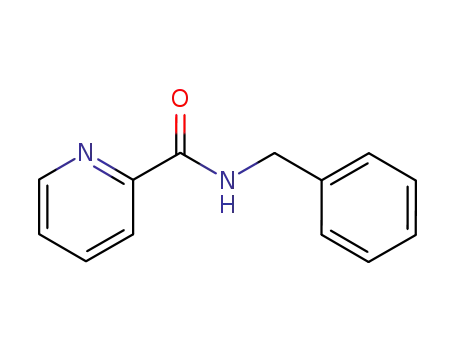 Molecular Structure of 18904-38-6 (2-Pyridinecarboxamide, N-(phenylmethyl)-)