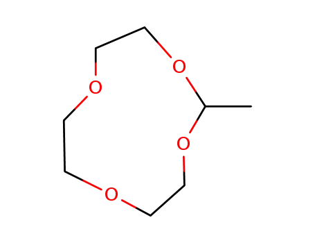 Molecular Structure of 68375-96-2 (1,3,6,9-Tetraoxacycloundecane, 2-methyl-)