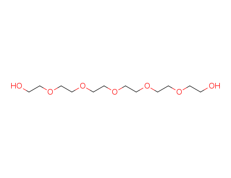 2615-15-8,Hexaethylene glycol,Hexaethyleneglycol (6CI,7CI,8CI);Ethanol,2,2'-[oxybis(oxy-2,1-ethanediyloxy-2,1-ethanediyloxy)]bis-;Hexagol;Hexaoxyethylene glycol;NSC 201209;