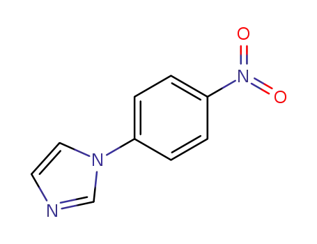 Molecular Structure of 2301-25-9 (1-(4-Nitrophenyl)-1H-imidazole)