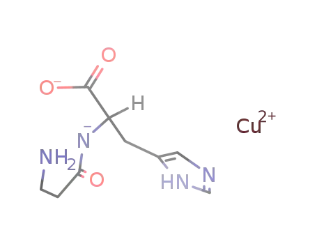 Cu(2+)*N2C3H3CH2CH(COO)NCOCH2CH2NH2(2-)={Cu(N2C3H3CH2CH(COO)NCOCH2CH2NH2)}