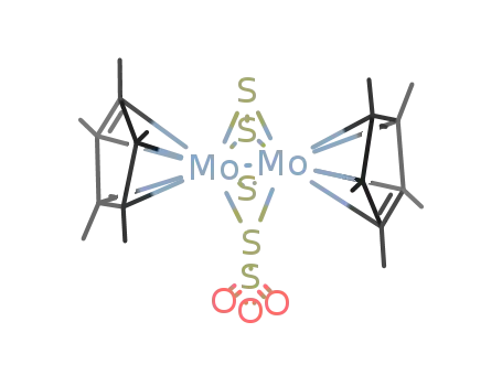 (C5Me5)2Mo2(μ-S2)(μ-S)(μ-S2O3)