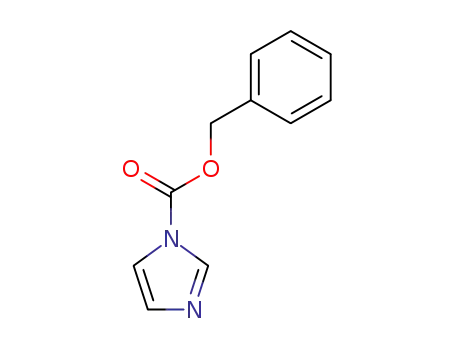 Molecular Structure of 22129-07-3 (1H-Imidazole-1-carboxylic acid, phenylmethyl ester)