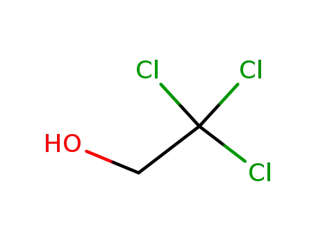 Molecular Structure of 115-20-8 (Trichloroethanol)