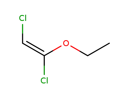 Molecular Structure of 42345-82-4 (1,2-Dichloro-1-ethoxyethene)