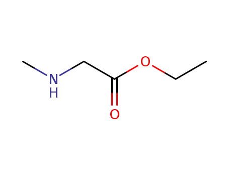 Molecular Structure of 13200-60-7 (ethyl 2-(methylamino)acetate)