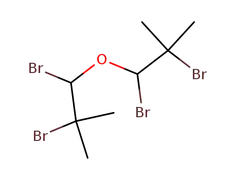 Molecular Structure of 6304-38-7 (1,2-dibromo-1-(1,2-dibromo-2-methylpropoxy)-2-methylpropane)