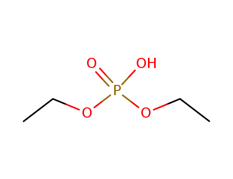 Molecular Structure of 598-02-7 (DIETHYL PHOSPHATE)