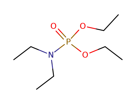 Molecular Structure of 3167-69-9 (diethyl diethylphosphoramidate)