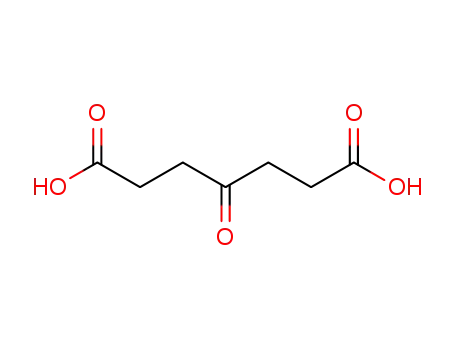 Molecular Structure of 502-50-1 (4-KETOPIMELIC ACID)