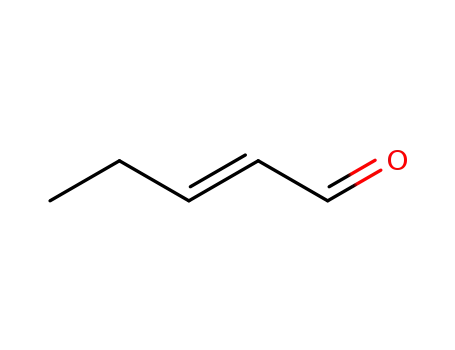 Molecular Structure of 1576-87-0 (trans-2-Pentenal)