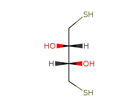 Molecular Structure of 27565-41-9 (DL-Dithiothreitol)