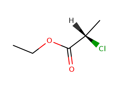 Molecular Structure of 74497-15-7 (Ethyl (s)-2-chloro propionate)