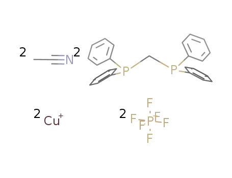 [Cu2(μ-bis(diphenylphosphino)methane)2(MeCN)2](PF6)2