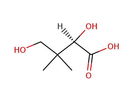 Molecular Structure of 1112-33-0 (D-(+)-PANTOICACID)