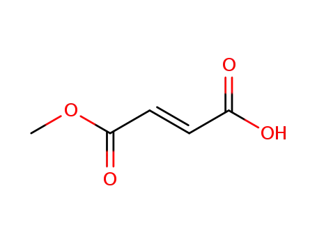 Molecular Structure of 2756-87-8 (Monomethyl fumarate)