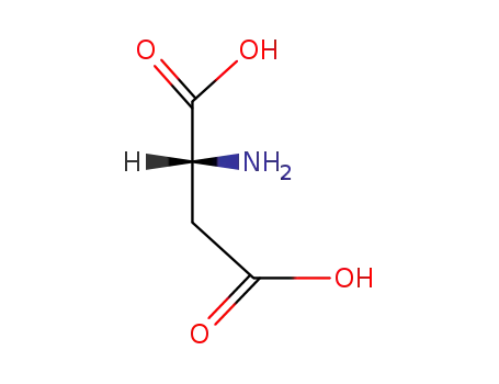 Molecular Structure of 1783-96-6 (D-Aspartic acid)