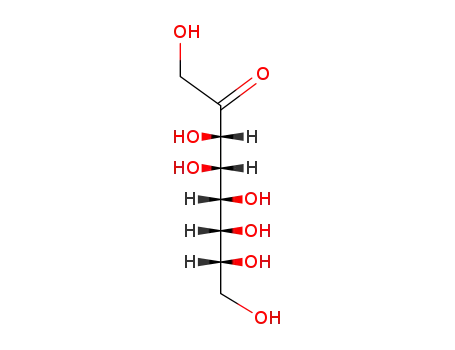 Molecular Structure of 13111-79-0 (D-glycero-D-manno-2-Octulose)