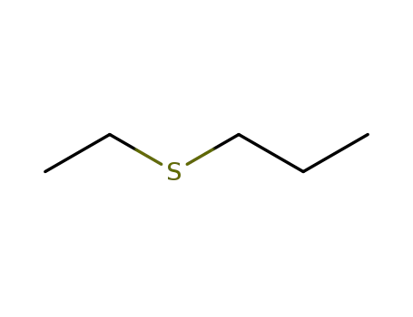 Molecular Structure of 4110-50-3 (ETHYL N-PROPYL SULFIDE)