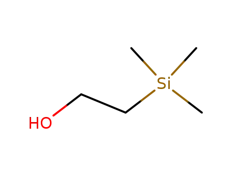 Molecular Structure of 2916-68-9 (2-(Trimethylsilyl)ethanol)