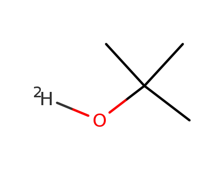 Molecular Structure of 3972-25-6 (2-METHYL-2-PROPAN(OL-D))