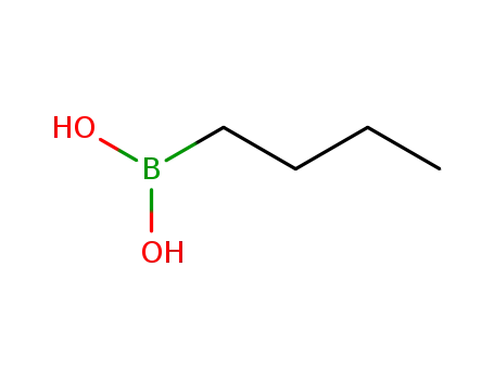 Molecular Structure of 4426-47-5 (1-Butaneboronic acid)
