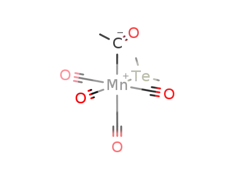 Mn(CO)4(CH3CO)(Te(CH3)2)