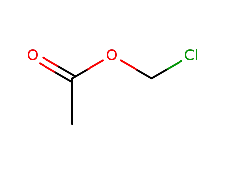 Molecular Structure of 625-56-9 (Chloromethyl acetate)