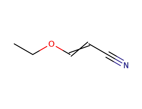 Molecular Structure of 61310-53-0 (3-Ethoxyacrylonitrile)