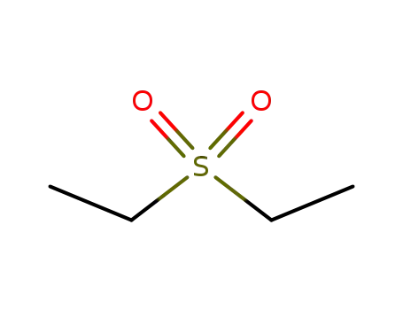Molecular Structure of 597-35-3 (DIETHYL SULFONE)