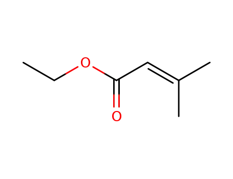 Molecular Structure of 638-10-8 (Ethyl 3,3-dimethylacrylate)
