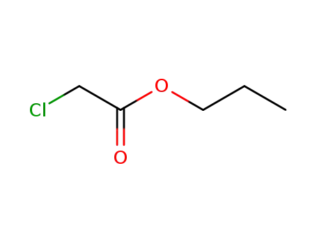 Molecular Structure of 5396-24-7 (Propyl chloroacetate)