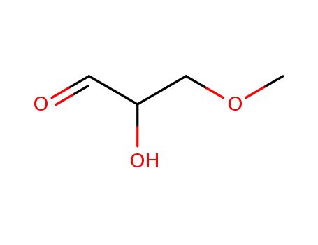 Molecular Structure of 35830-93-4 (Propanal, 2-hydroxy-3-methoxy-)