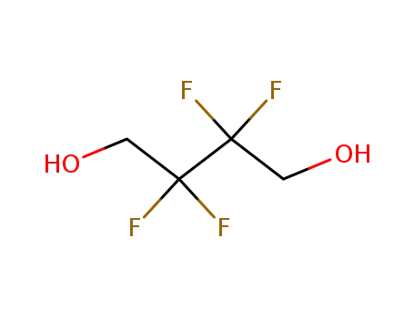 Molecular Structure of 425-61-6 (2,2,3,3-TETRAFLUORO-1,4-BUTANEDIOL)
