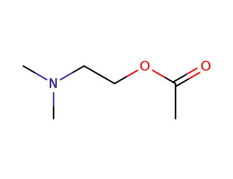 Molecular Structure of 1421-89-2 (2-Dimethylaminoethyl acetate)