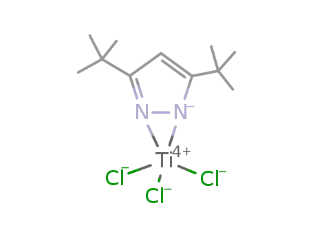 trichloro-(3,5-di-tert-butylpyrazolylato)titanium(IV)