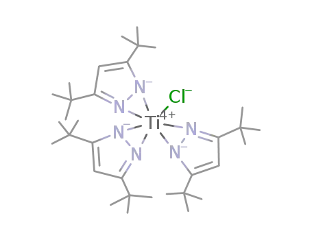 chlorotris(3,5-di-tert-butylpyrazolato)titanium(IV)